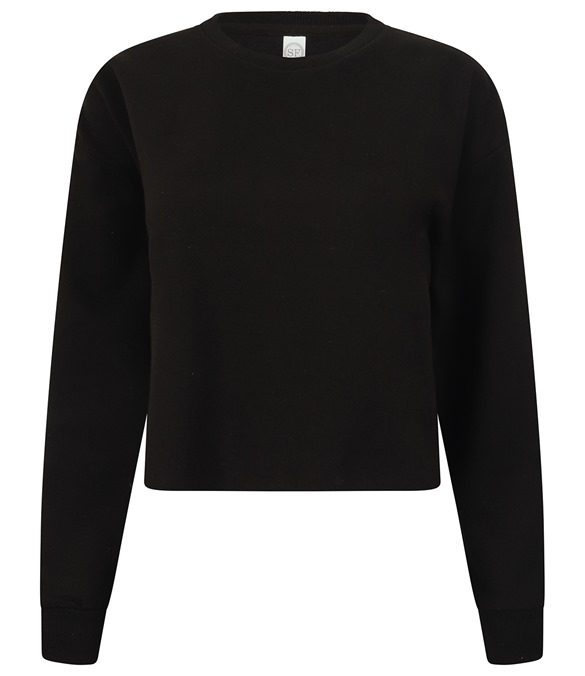 Women&#39;s cropped slounge sweat