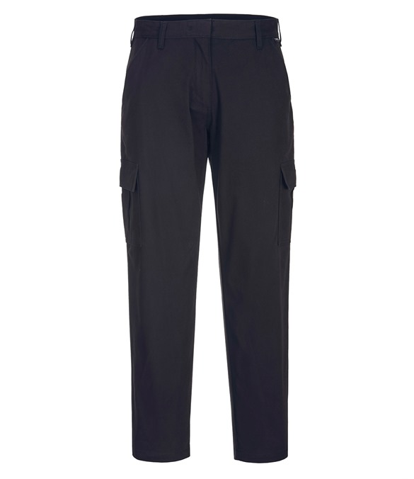 Women&#39;s stretch cargo trousers (S233) slim fit