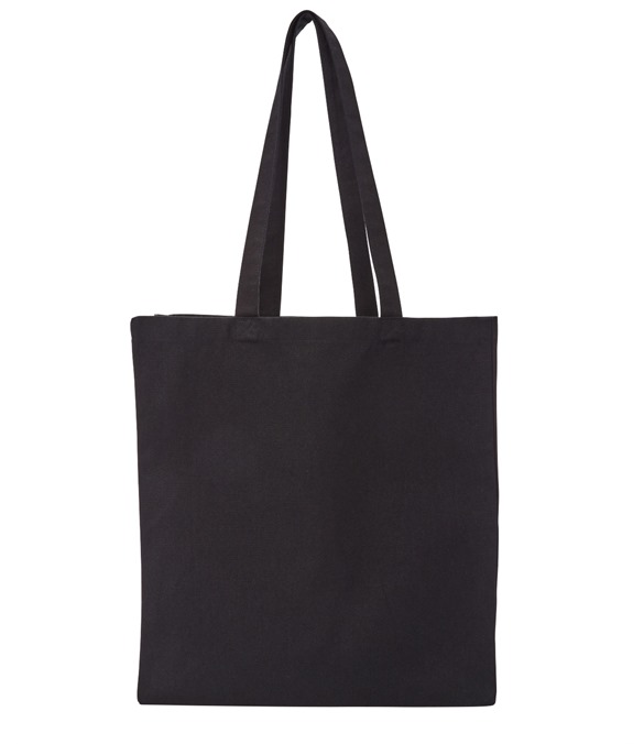 Recycled premium canvas spacious shopper