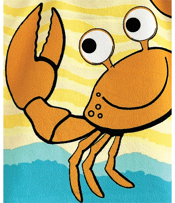 Toddler microfibre changing robe