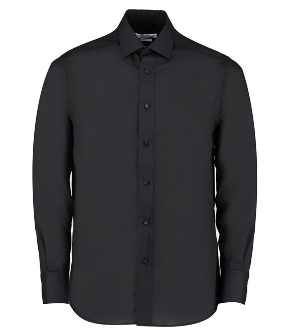 Tailored business shirt long-sleeved (tailored fit)