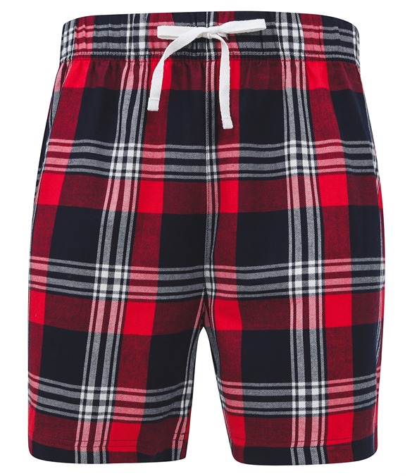 Tartan lounge shorts