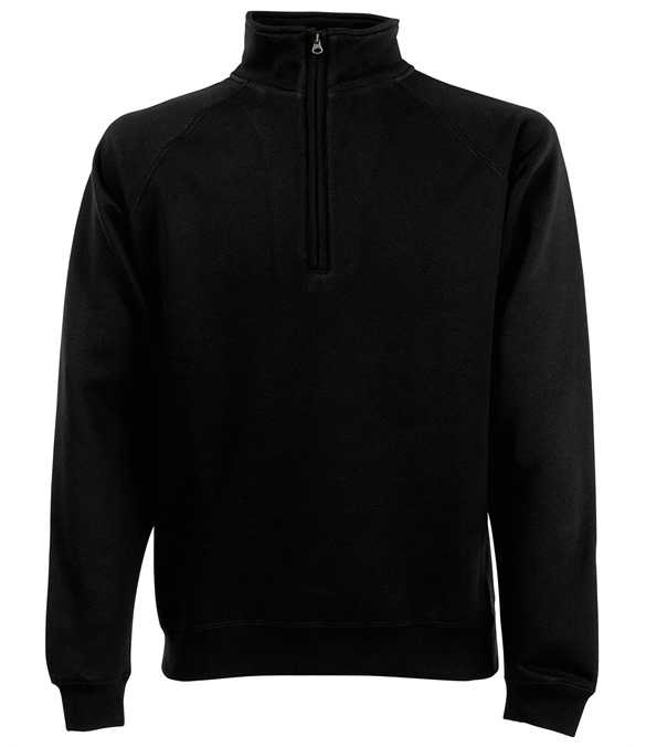Classic 80/20 zip neck sweatshirt
