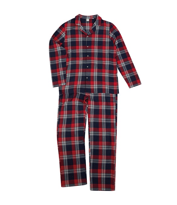 Men&#39;s tartan lounge Set