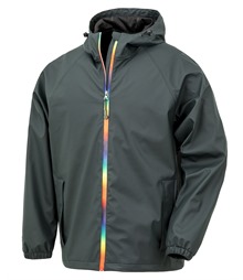 Prism PU waterproof jacket with recycled backing