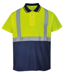 Two-tone polo (S479)