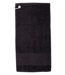 Printable border golf towel