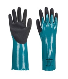 Chem 300 Nitrile Sandy Double Dipped Gauntlet