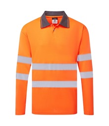 ES1 Essential Hi-Vis Polo Shirt L/S