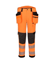 EV4 Hi-Vis Stretch Detachable Holster Class 2 Trousers