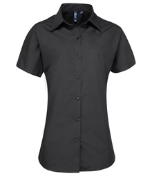 Women's supreme poplin short sleeve shirt
