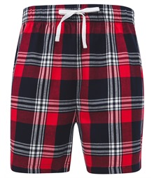 Tartan lounge shorts
