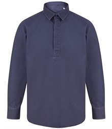 Pullover drill shirt