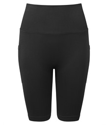 Women?s TriDri? ribbed seamless '3D Fit' cycle shorts