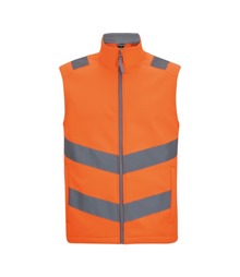 Hi-vis Pro contract Ablaze softshell bodywarmer