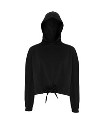 Women's TriDri? cropped oversize hoodie