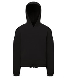 Kids TriDri? recycled cropped oversize hoodie