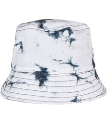 Batik dye reversible bucket hat