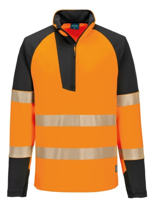 PW3 Hi-vis ?-zip sweatshirt (T172)