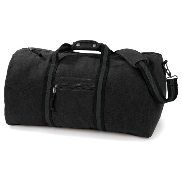 Vintage canvas holdall